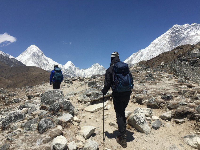 One the way to Everest Base Camp