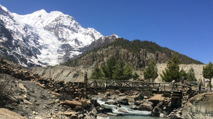 Manang - the most dramatic village with Annapurnas