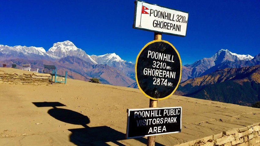 Poon Hill - the vantage point for Himalayan scenery